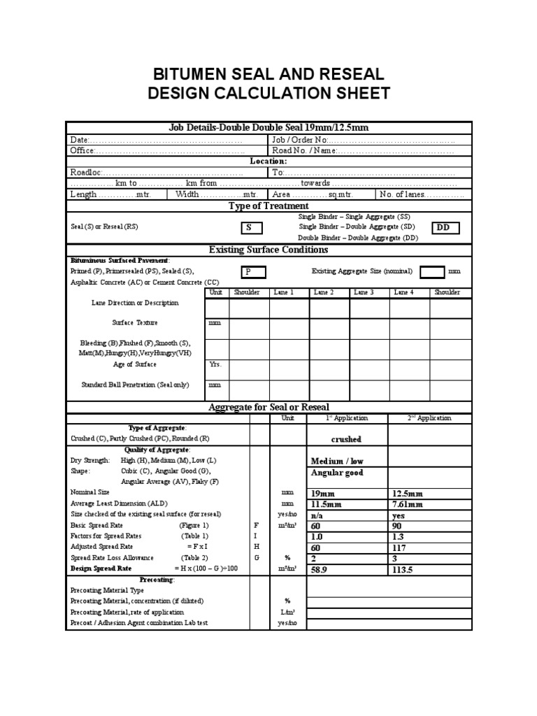 Calculating Aggregate Spread Rates and Binder Application for a Double