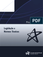 Legislação e Normas Técnicas