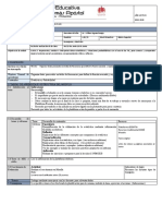 Plan de Contingencia Semana 14 Octavo