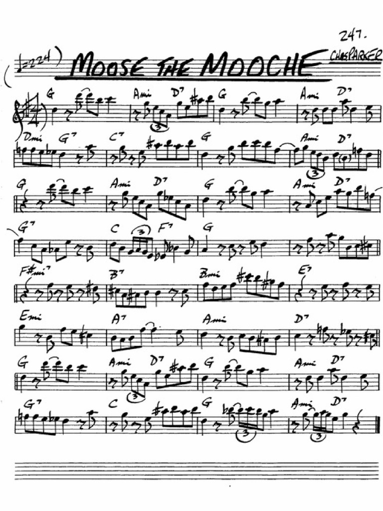 Moose The Mooche PDF