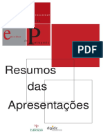Resumos- Conferência Internacional sobre o Ensino do Português