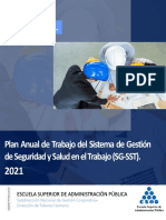 Plan Anual de Seguridad y Salud en El Trabajo SG SST 2021 V1 21 07 2021