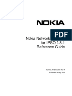 4100020 Nokia Network Voyager for IPSO 381 Reference Guide