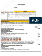 Actividad de Aprendizaje Jueves 21 de Abril