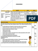 Actividad de Aprendizaje Miércoles 20 de Abril