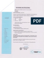 Informe Nutricional