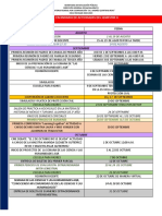 Calendario de Actividades 22-23 Semestre A