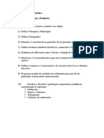 Guia de Estudio Tematica Prueba 2 Modulo Neonatologia y Pediatria