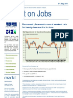 Report On Jobs: UK Labour Market