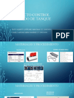 Proyecto Control Llenado de Tanque