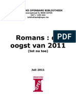 Aanwinsten Romans 2011