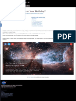 What Did Hubble See On Your Birthday NASA