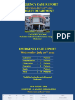 Emergency Case Report from Wahidin Sudirohusodo Hospital