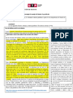 Comprensión Y Redacción de Textos I Ciclo 2022-Agosto Semana 5-Sesión 1 Estrategia de Manejo de Fuentes: La Paráfrasis Logro de La Sesión Actividad 1