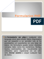 Formularios PHP