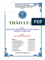 THẢO LUẬN DÂN SỰ BUỔI 6