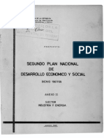 Plan de desarrollo económico y social de Paraguay 1967-1968 analiza sector energía