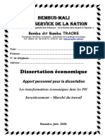 Cahier Du Bachelier Economie Bemba B TRA