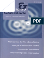 Religiao e Sociedade N25.02 2005