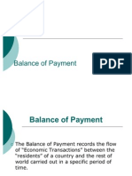 Balance of Payment