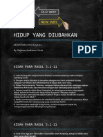 HIDUP YANG DIUBAHKAN, Rabu 1 Juni 2022