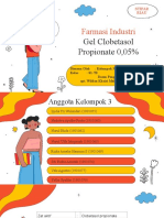 Kelompok 3 S1-7B_PPT Gel Clobetasol Propionate 0,05%
