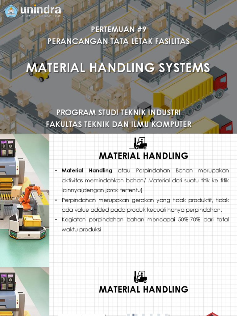 Perancangan Material Handling Efisien | PDF