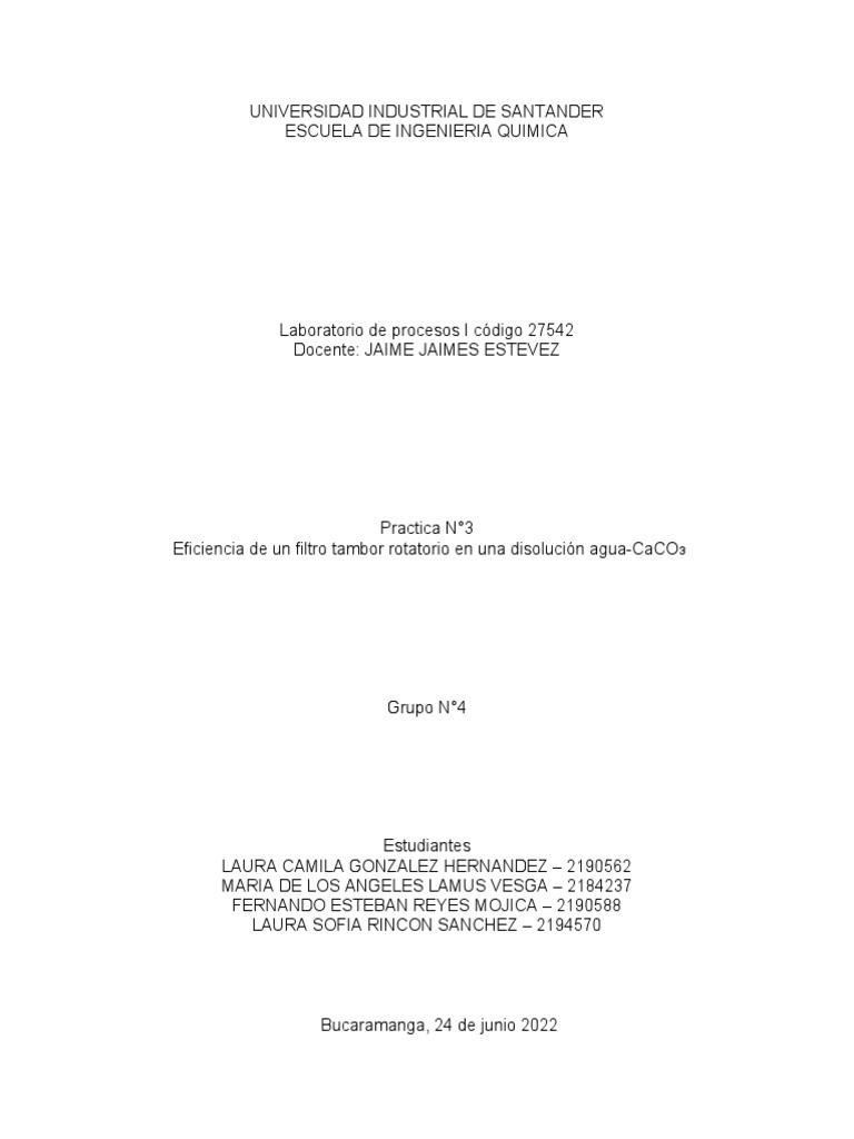 filtración PDF Filtración Ingeniería Química