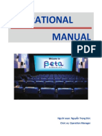 Operational-Manual Beta Cineplex