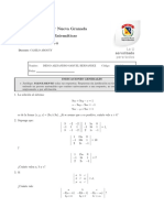 Sistema de ecuaciones lineales, determinantes y conjuntos de puntos en R2