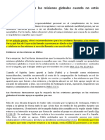 Cómo Colaborar en Las Misiones Globales Cuando No Estás Llamado A Ir