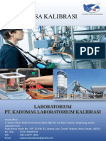 Brosur PT. Kadomas Laboratorium Kalibrasi