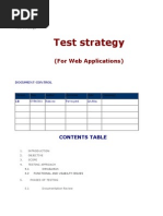 Test Strategy