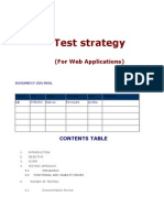 Test Strategy