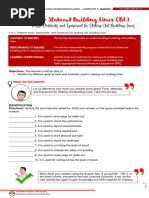 LESSON 4 - Tools, Materials and Equipment For Staking-Out With Work Sheets and Activities