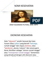 EKONOMI KESEHATAN