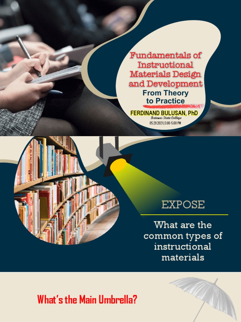 Instructional Materials PDF Teaching Method Learning