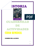 Historia: Cuadernillo DE Actividades
