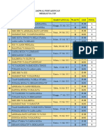 Jadwal Pertandingan