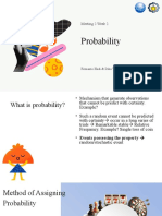 Probability - Statistics Probababilistics