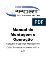 NR 18 - Conjunto Suspenso Manual Com Cabo Passante