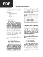 Laboratory 2 Magnification