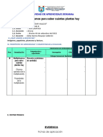 1semana Dia 2 Sesión de Matemática