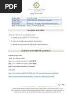 Module 3 Action Research Problem Conceptualization