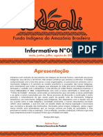 Informativo No004 do Podáali sobre apoio a povos indígenas