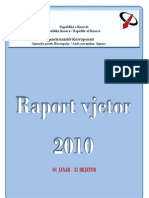 Raporti Vjetor I Agjensisë Anti Korupsion