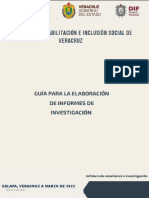 Guía para La Elaboración de Informes de Investigación