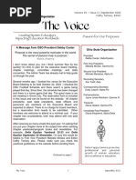 September 2022 The Voice