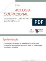 Clase 4. Epidemiología Ocupacional