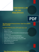 Anti-Terrorism Laws of The Philippines PDF